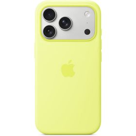 iPhone 17 Pro Silicone Case with MagSafe – Neon Yellow 0INT