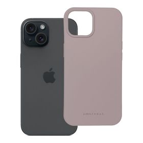 ROAR futerał SPACE do IPHONE 15 pudrowy róż