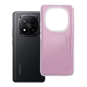 Etui na Xiaomi Redmi Note 14 PRO PLUS 5G Shining różowe