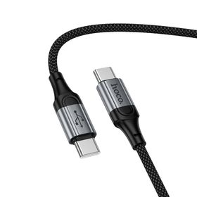 Kabel USB C do USB C Hoco PD 60W 1,5 m X121 czarny