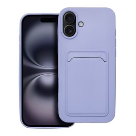 Etui na iPhone 16 PLUS Card Case fioletowe