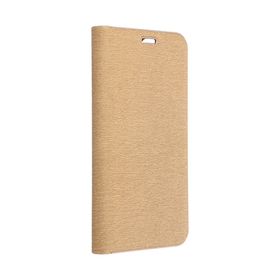 Etui z klapką na Samsung A35 5G Luna Book Gold złote