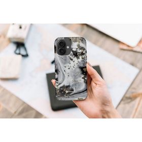 Etui na iPhone 15 PRO MAX Forcell F-Protect Mirage zgodne z MagSafe Military Drop-Test silver fog
