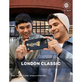 ZUCK BEAR futerał LONDON CLASSIC do IPHONE 15 Pro westminster ace