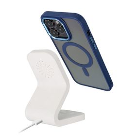 Etui na iPhone 11 Color Edge Mag Cover zgodne z MagSafe niebieskie