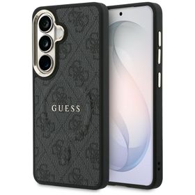GUESS futerał do SAMSUNG S26 Plus GUHMS26MP4MSEGCK (4G Embossed Ring MagSafe) czarny