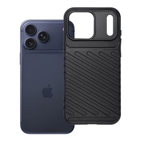 Etui na iPhone 17 Pro Max / 18 Pro Max (low camera edge) Thunder czarne