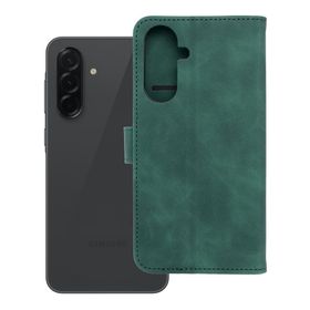 Etui z klapką na Samsung A36 5G Tender Book zielone