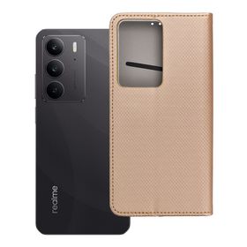 Etui z klapką na Realme C75 Smart Case Book złote
