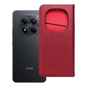 Etui z klapką na Xiaomi Redmi NOTE 15 PRO 5G Smart Pro Book skórzane bordowe