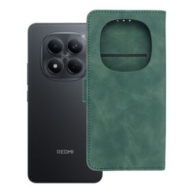 Etui z klapką na Xiaomi Redmi NOTE 15 PRO 5G Tender Book zielone