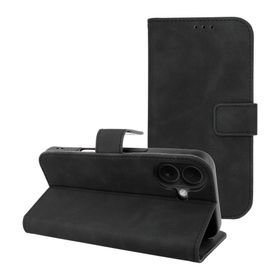 Etui z klapką na iPhone 16 Tender Book czarne