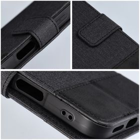 Etui z klapką na iPhone 17 Gomma Book czarne