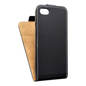 Etui z klapką pionowe na iPhone 7 / 8 / SE 2020 / SE 2022 Slim Flexi Fresh czarne