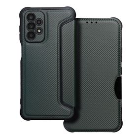 Etui z klapką na Samsung A23 5G Razor Book ciemnozielone
