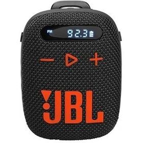 Głośnik bezprzewodowy JBL Wind 3 z uchwytem na kierownicę czarno-pomarańczowy