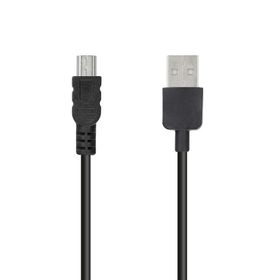 Kabel USB A do Mini USB (navi / kamera) 2 m czarny