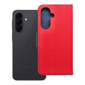 Etui z klapką na Samsung A37 Fancy Book czerwono-granatowe