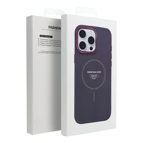 Etui na iPhone 13 MINI Frame Mag Cover zgodne z MagSafe fioletowe