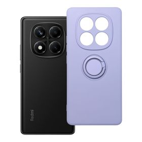 Etui na Xiaomi Redmi Note 14 PRO 4G Silicone Ring fioletowe