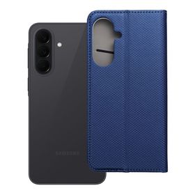 Etui z klapką na Samsung A57 5G Smart Case Book granatowe