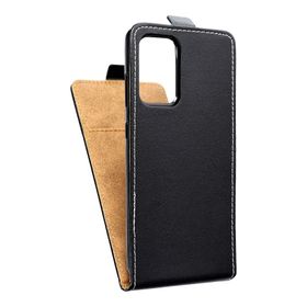 Etui z klapką pionowe na Samsung A52 5G / A52 LTE ( 4G ) / A52s 5G Slim Flexi Fresh czarne