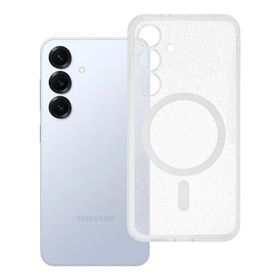 Etui na Samsung S25 Clear Mag Cover - Glitter (Str) zgodne z MagSafe transparentne glitter