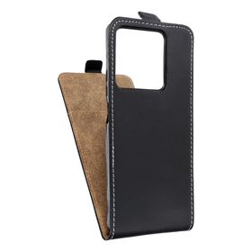 Etui z klapką pionowe na Xiaomi Redmi NOTE 13 5G Slim Flexi Fresh czarne