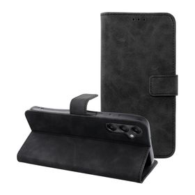 Etui z klapką na Samsung A05s Tender Book czarne