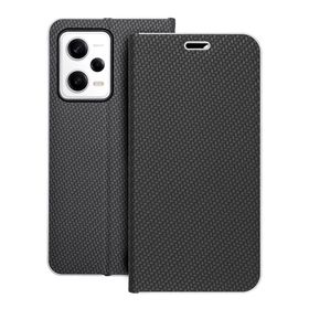 Etui z klapką na Xiaomi Redmi NOTE 12 PRO 5G Luna Book Carbon czarne