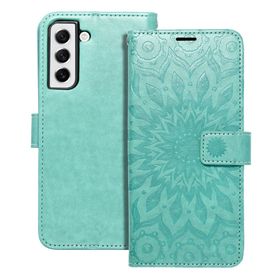 Etui z klapką na Samsung A52 5G / A52 LTE ( 4G ) / A52s 5G Mezzo Book mandala zielone