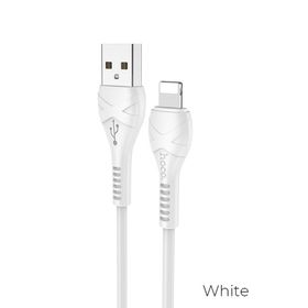 Kabel USB A do Lightning Hoco 1 m X37 biały