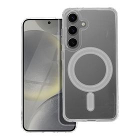 Etui na Samsung S24 Clear Mag Cover (Str) zgodne z MagSafe transparentne