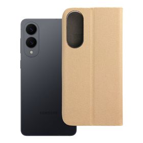 Etui z klapką na Samsung S25 EDGE Sensitive Book złote