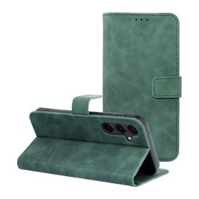 Etui z klapką na Samsung A55 5G Tender Book zielone