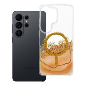 Etui na Samsung S26 ULTRA Golden zgodne z MagSafe złote