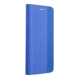Etui z klapką na Samsung A51 Sensitive Book niebieskie