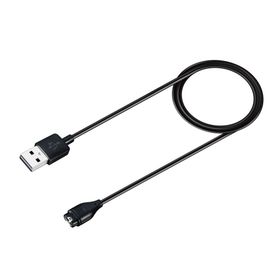 Kabel USB A do ładowania smartwatcha GARMIN FENIX 5 / 5 Plus / 5S / 5X / 6 / 6S / 6X / 7 / VIVOACTIVE 3 itd. HD24 1 m czarny