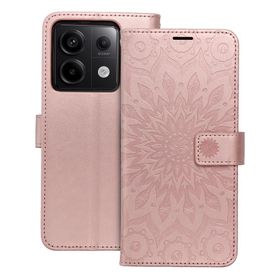 Etui z klapką na Xiaomi Redmi NOTE 13 PRO 5G Mezzo Book mandala złoto-różowe