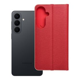 Etui z klapką na Samsung S26 PLUS Luna Book Gold czerwone