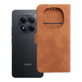 Etui z klapką na Xiaomi Redmi NOTE 15 5G Tender Book brązowe