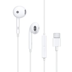 Oryginalne Słuchawki przewodowe douszne USB C Oppo MH135-3 bulk białe