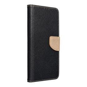 Etui z klapką na Samsung S22 PLUS Fancy Book czarno-złote