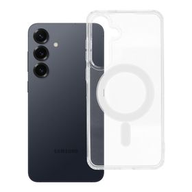 Etui na Samsung S25 PLUS Clear Mag Cover (Str) zgodne z MagSafe transparentne