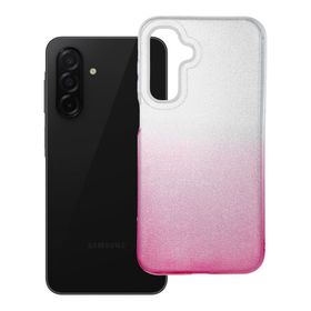 Etui na Samsung A26 5G Shining transparentne różowe