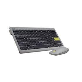 Klawiatura + mysz zestaw bezprzewodowy ACER Vero Combo Antimicrobial szary