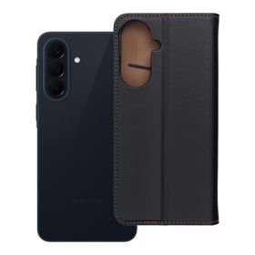 Etui z klapką na Samsung A57 5G Smart Pro Book skórzane czarne