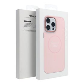 Etui na Samsung A17 / A18 Frame Mag Cover zgodne z MagSafe pudrowy róż
