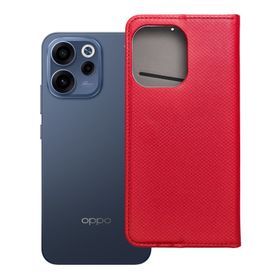 Etui z klapką na Oppo Reno 15F Smart Case Book czerwone