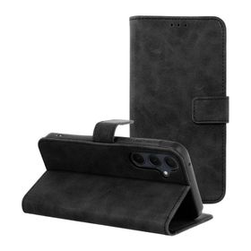 Etui z klapką na Samsung A35 5G Tender Book czarne